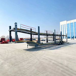 Car Hauler Truck And <b>Trailer</b> 2 Axle 3 Axle 80 Tons Car Hauler Carrier Transport Semi Truck <b>Trailer</b> For Sale event price - Product Image 1