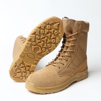 Fabricant usine bottes tactiques personnalisées antidérapantes bottes de randonnée pour hommes en cuir résistant aux coups de couteau en plein air vente en gros