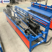 Machine de fabrication de grillage diamanté à fil unique, directe usine, pour clôtures de ferme, grillage à mailles losangées et cages pour animaux de compagnie/zoo
