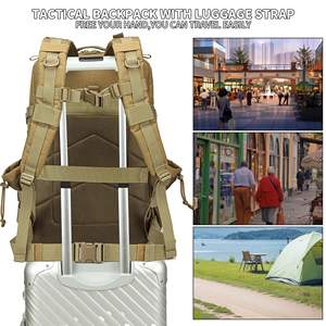 Mochila Táctica con Diseño Impermeable y Resistente a los Arañazos, Gran Capacidad, para Camping, Senderismo y Diversas Actividades al Aire Libre - Product Image 5