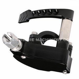 Ensamblaje de Acelerador de Pulgar de Aluminio Billet para YAMAHA BANSHEE YFZ <span class=keywords><strong>RAPTOR</strong></span> 350 660 <span class=keywords><strong>700</strong></span> NEGRO - Product Image 2