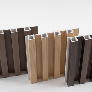 Revêtement décoratif moderne de luxe en panneaux de fibres de bambou gris pierre, imperméable et ignifuge, pour la vente au détail et l'habitation, design géométrique - Product Image 3