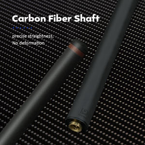 Little Monster Mechanical Storm Black Technology Queue de billard en fibre de carbone Bâton de billard Uni-<span class=keywords><strong>loc</strong></span> Pin 12.5mm Tip Billard Stick - Product Image 6