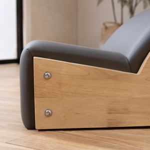 برميل بيلاتس محمول مخصص من LUMINE لاستوديوهات اللياقة البدنية، كرة يوغا لتصحيح العمود الفقري مصنوعة من الخشب المتين بألوان وشعارات مخصصة - Product Image 5