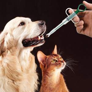 กระบอกฉีดยาพลาสติกสำหรับสุนัขสัตว์เลี้ยงที่สะดวกสำหรับการจัดการแท็บเล็ตสัตว์เลี้ยงหรือแคปซูลสำหรับสัตว์ขนาดเล็ก - Product Image 2