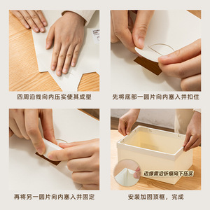 Clothing <b>Storage</b> <b>Box</b> Large White Rectangle Foldable <b>Drawer</b> Style For Clothes Toys Cosmetics - Product Image 5