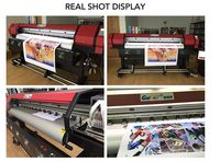 Imprimante grand format pour bâches et vinyles 1,8 m 1,6 m Garros Eco – Machine d'impression extérieure