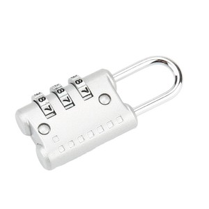 Cadenas à combinaison à 3 chiffres en alliage de zinc, cadenas réinitialisable pour bagages, casier de gym, antivol HB23 - Product Image 3