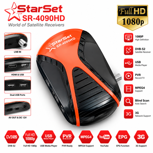 Récepteur satellite mini HD Star DVB-S2 H.264 FTA, boîte <span class=keywords><strong>TV</strong></span> numérique gratuite - Product Image 4