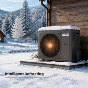 Groupe de traitement d'air à décharge latérale ChillAire 20.5 SEER2 R32 Réfrigérant -13 ° Capacité de chauffage pour régions froides - Product Image 5