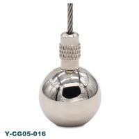 Kit de suspension en câble d'acier avec pince à câble réglable, matériel de suspension au plafond pour luminaires linéaires LED suspendus
