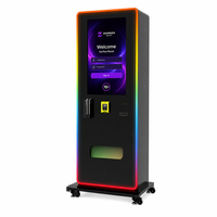 Distributeur automatique compact sur pied avec vérification d'âge, atomiseur numérique, paiement par carte de crédit, bar, arène d'e-sport, SDK