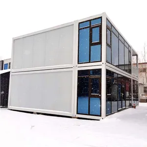 Flat Pack Prefab Mobile Houses 40 Feet Luxury Container House 20 Foot Home Storage Container