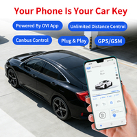 Alarme PKE CANBUS pour voiture avec application smartphone, démarrage à distance, facile à installer, compatible OEM, par le fabricant.