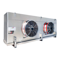 Performances élevées -8 ℃   Évaporateur refroidi par air de 20 CV avec certificat CE pour chambre froide logistique