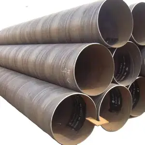 Tubo galvanizado Erw con espesor de pared 06mm30m 325mm 377mm diámetro exterior grande tubo de sierra de carbono de acero grueso