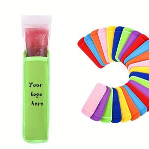 Bolsas Reutilizables para Helados con Logotipo Personalizado, Fundas Aislantes para Helados, Bolsas para Guardar Helados en el Congelador, Fundas Anticongelantes, 12 Colores, Color Puro - Product Image 1