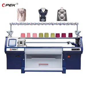 Most Latest Full Fashion Automatic Jacquard Computerized flat knitting machine