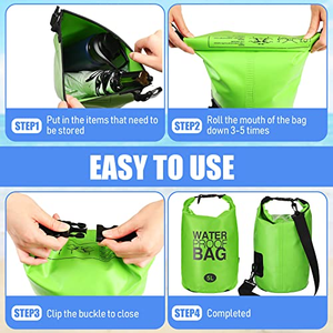 Sac à dos étanche en bâche PVC personnalisable pour voyage, sac de transport Ocean Pack, vente en gros - Product Image 4