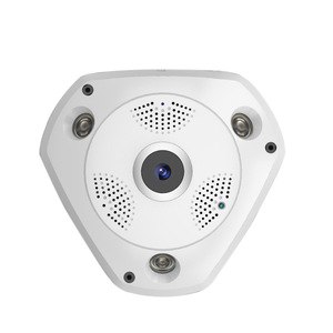 HJSCCD Hongjin 3MP 360 Degree Fisheye <b>IP</b> <b>Camera</b> With Magnetic Mount For Network Surveillance - Product Image 1