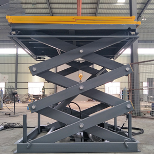 새로운 Yuzhong 1000 kg 유압 가위 리프트 플랫폼 빠른 조립 제품 리프트를위한 내구성 디자인 - Product Image 5