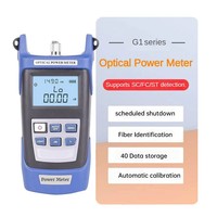 G1 FTTH Compteur de puissance optique à fibre optique multi-interface FC 850nm~1700nm pour test de perte de lumière FTTX