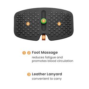 Planche d'équilibre anti-fatigue pour la physiothérapie, planche à bascule antidérapante pour l'entraînement et l'exercice - Product Image 4