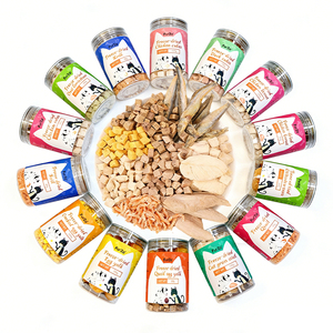OEM ODM Toptan Dondurarak Kurutulmuş Sığır Karaciğer Küpleri Yüksek Kaliteli Et Atıştırmalıkları Kediler Köpekler Felinler Caninler için Güvenli Yiyecek Ödülleri - Product Image 1