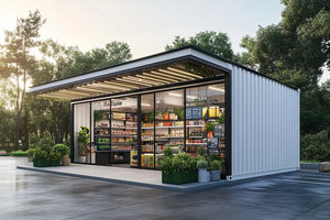 Современный роскошный Съемный сборный дизайн интерьера 20 футов 10 футов мини-кафе-бар качество ресторанный дом контейнер Кофейня - Product Image 3