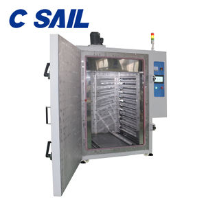 Four <span class=keywords><strong>de</strong></span> séchage par convection à force industrielle sous vide Machine <span class=keywords><strong>de</strong></span> laboratoire <span class=keywords><strong>Condensateur</strong></span> à semi-conducteurs à LED Écran tactile - Product Image 4