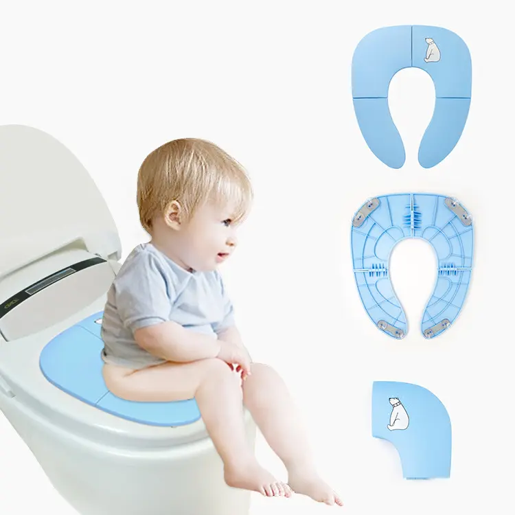 Çıkarılabilir bebek tuvalet tuvalet eğitimi koltuğu taşınabilir çocuklar seyahat lazımlık pedi çocuk klozet lazımlık eğitmen