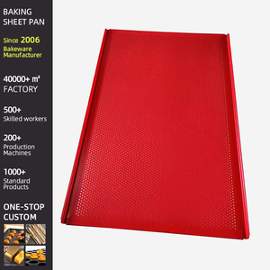 Bandeja de Hornear de Aluminio Perforada en Forma de U con Revestimiento Antiadherente de PTFE de 2.0 mm, Resistente, Personalizada para Horno Comercial - Product Image 4