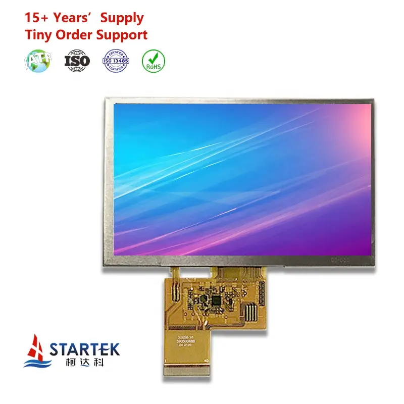 5 "모듈 40 핀 커넥터 디스플레이 터치 Tft-lcd Transflective Lcd 5 인치 TFT