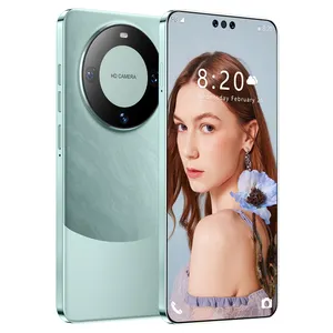 Mate 60 Pro Google Play Store Smart Touch Screen Phone Wifi 4G 6.53 Inch 64GB Bluetooth 5.0 720*1600 Duoqin Android 10 Mobile