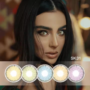 Serie animale di Halloween lenti cosmetiche a contatto, ghiaccio blu caramella colore all'ingrosso personalizzare annualmente lenti cosmetiche a contatto - Product Image 2