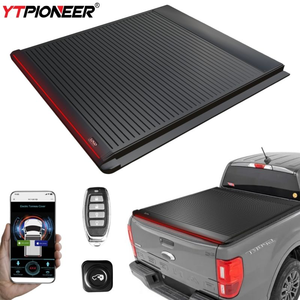 ฝาปิดกระบะท้ายแบบม้วนสำหรับรถฟอร์ด เรนเจอร์ T6 ซิงเกิ้ลแค็บ T7 T9 XLT ปี 2004 2007 2012 <span class=keywords><strong>2018</strong></span> 2019 - Product Image 1
