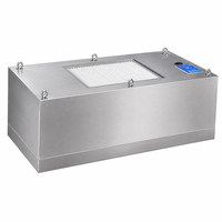 Unit Filter Kipas Kabinet Aliran Laminar HEPA FFU, Sistem Filter Efisiensi Tinggi untuk Pasokan Udara Plafon Ruang Bersih, Industri/Laboratorium