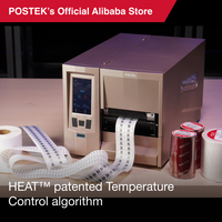Imprimante d'étiquettes POSTEK TX Exp(Max) Série 203Dpi/300Dpi/600Dpi Imprimante d'étiquettes à transfert thermique de codes-barres industrielle 3C/FCC/CE