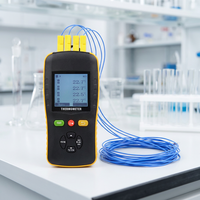 Thermomètre numérique multi-canaux de haute qualité avec thermocouple de type K et écran LCD