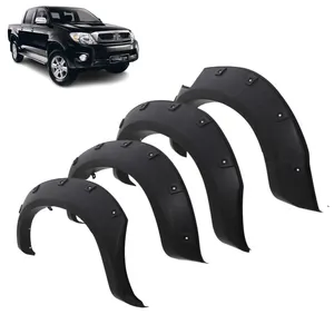 4x4 pick up car accessories abs fender flares wheel arch flares for Toyota Hilux Vigo 2007 2008 2009 2010 2011 2012 2013 2014