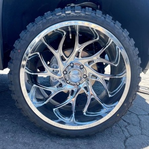 Ruedas Forjadas para SUV, Camionetas Todoterreno 4X4, 6X6, 22X12, 24X14, 26X14, 26X16, 5X127, 5X139.7, 6X135, 6X139.7, 8X165.1, 8X170, 5x5.5, F-150 Lightning - Product Image 3