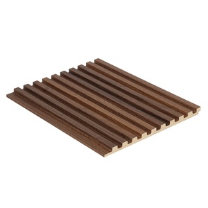 Panneaux muraux décoratifs rainurés en MDF de qualité supérieure de 12 mm avec finition bois pour l'architecture intérieure et les applications murales élégantes - Product Image 3