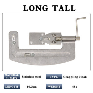 Outil de montage rapide de hameçons en acier inoxydable 10,3 cm 48g semi-automatique pour la pêche à la mouche en eau douce - Product Image 5