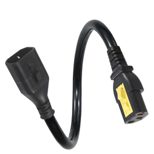 Cable de Alimentación C13 con Cierre de Seguridad para Equipos de Red y Datos UPS - Product Image 1