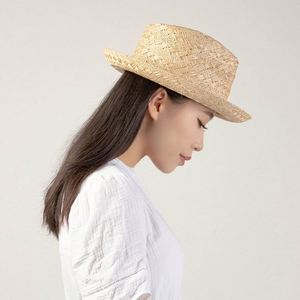 Nouvelle Collection Printemps-Été : Chapeau Fedora Décontracté à Bord Court, Tressé à la Main en Paille de Sisal de Luxe, Chapeau de Soleil Jazz pour l'Extérieur - Product Image 4