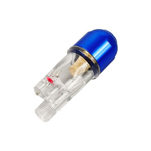 Filtre pour aérographe, séparateur d'eau et d'huile, alimentation par gravité, 2-15psi, pour travaux d'art, peinture de modèles, accessoires en alliage de cuivre et plastiques - Product Image 4