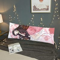 Taie d'oreiller Anime Body Taie d'oreiller longue imprimée sur mesure avec tissu tricot japonais 2 voies de haute qualité