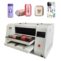 Meilleure vente 2-en-1 UV DTF Printer 6050/6040 I3200 Flatbed Roll New Used Condition A2 Digital Print Spray Glue LPrinter