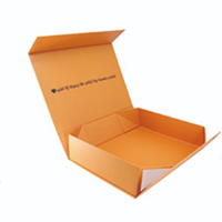 En stock, boîte cadeau pliable en carton, 9 couleurs, emballage en papier magnétique de luxe avec couvercle pour les petites entreprises