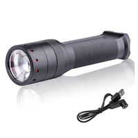 EMC ROHS Certification Approved Super Brightness NEBO Flashlight Rechargeable by USB Magnetic Charging Cable Aluminum Alloy